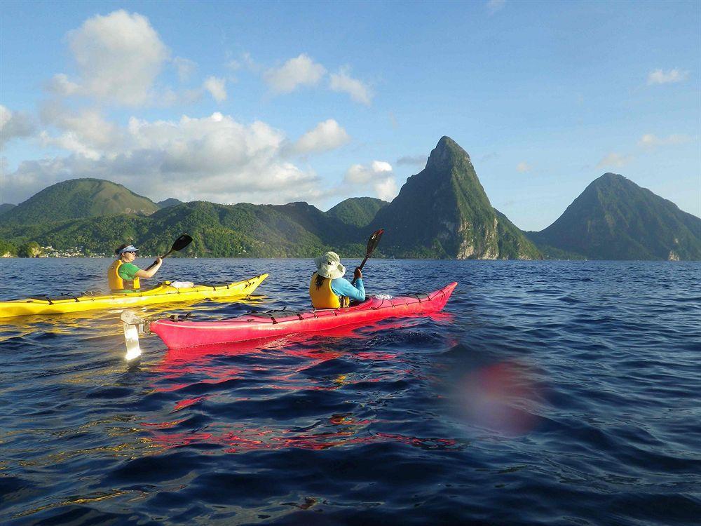 安斯沙塔度假酒店 Soufrière 外观 照片